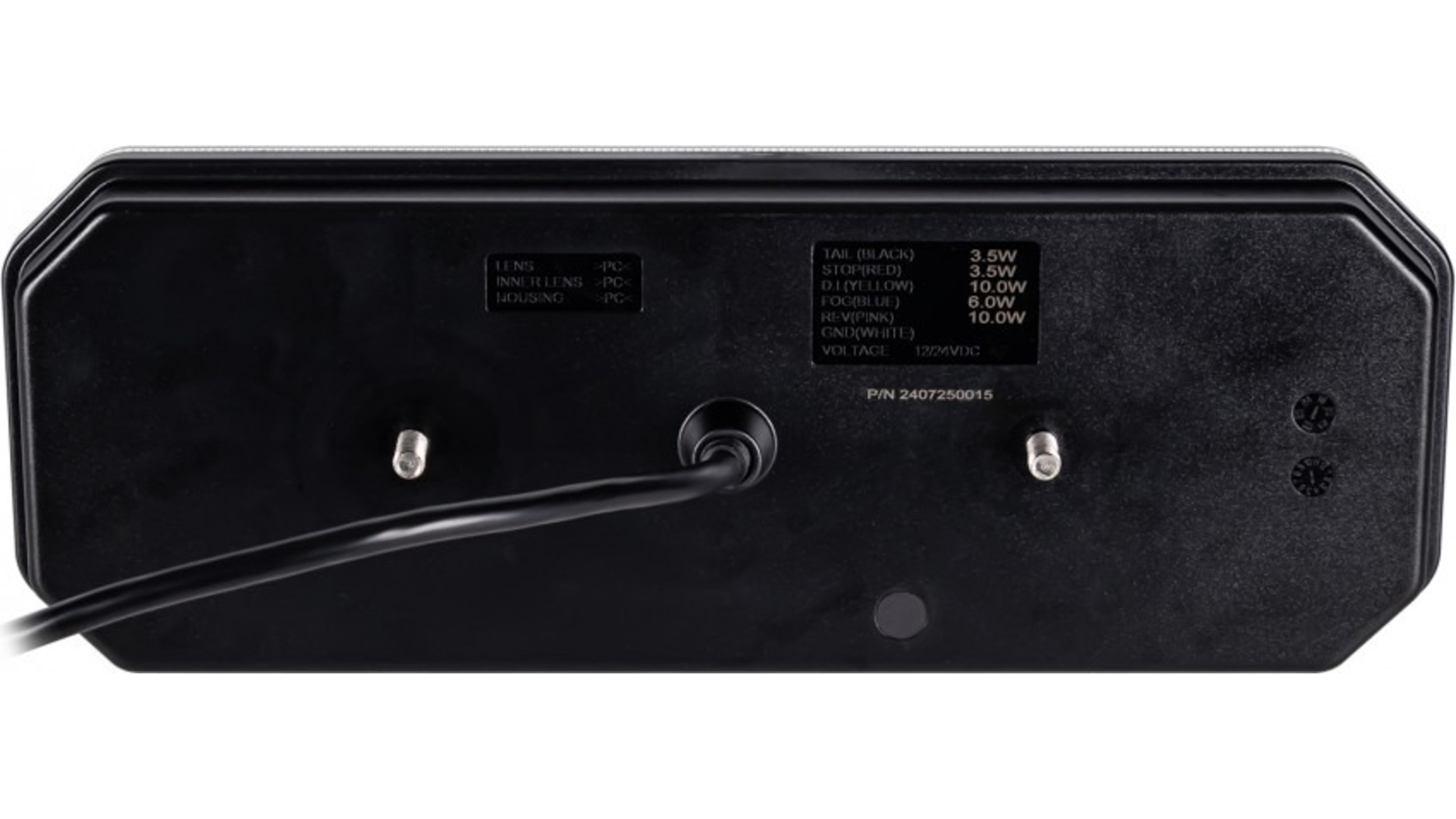Piloto Trasero LED 12 / 24V con Reflector Dch