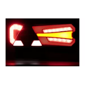 Rückleuchte LED 12 / 24V Mit Reflektor Rechts