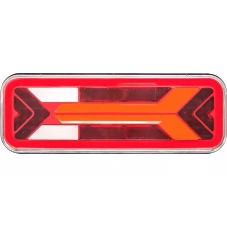 Piloto Trasero LED Rectangular 12 / 24V Dch