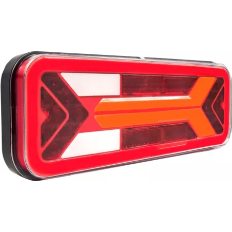ЗАДНИЙ ФОНАРЬ LED ПРЯМОУГОЛЬНЫЙ 12 / 24V ПРАВ.