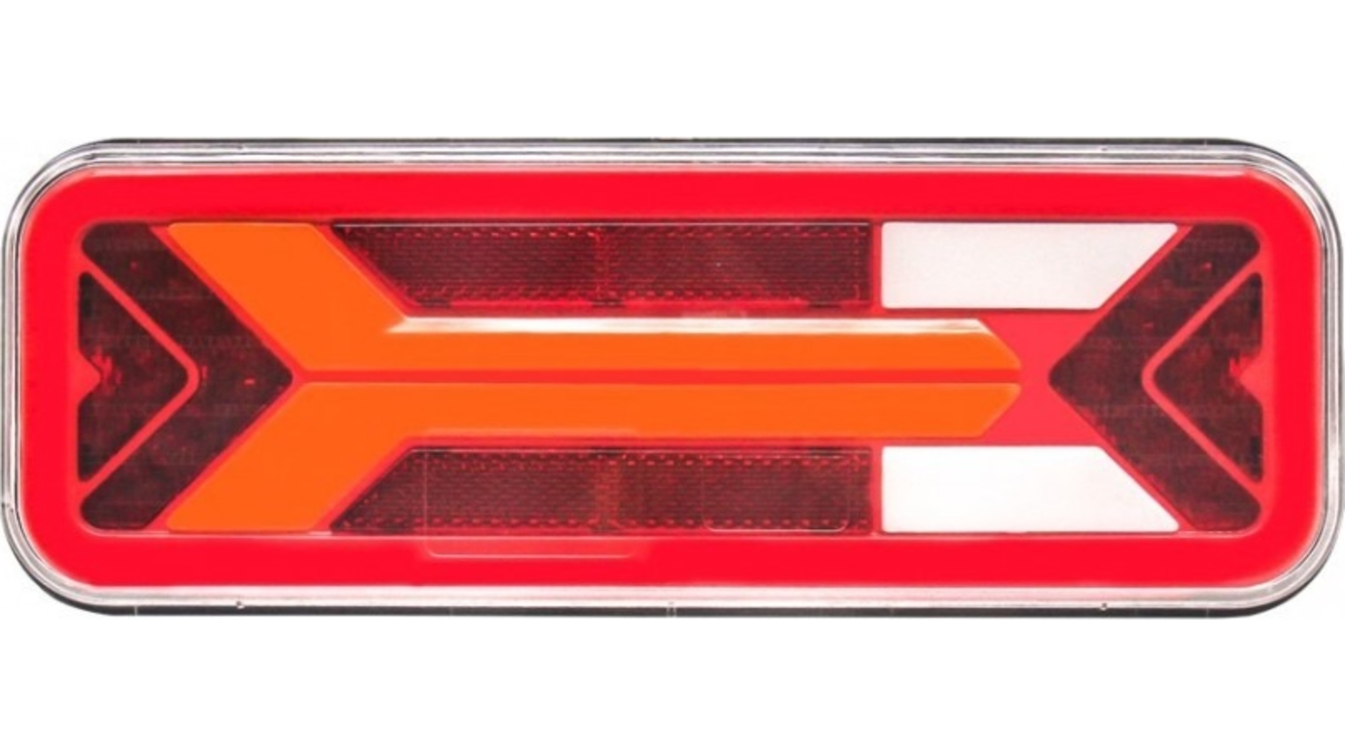 ЗАДНИЙ ФОНАРЬ LED ПРЯМОУГОЛЬНЫЙ 12 / 24V ЛЕВ.