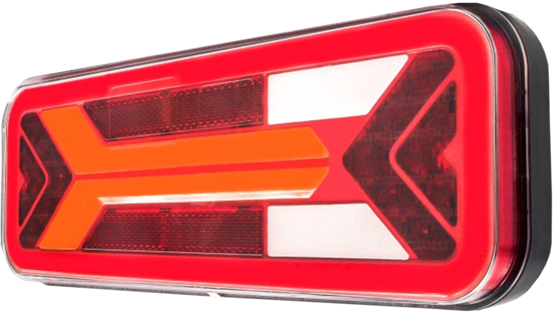 ЗАДНИЙ ФОНАРЬ LED ПРЯМОУГОЛЬНЫЙ 12 / 24V ЛЕВ.