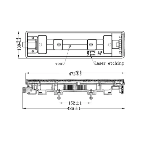 Tail Lamp LED 7-segment RH