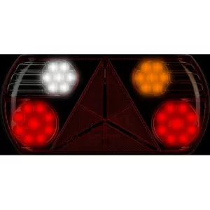 Feu Arrière 32 X LED Avec Triangle 12 / 24V Droit