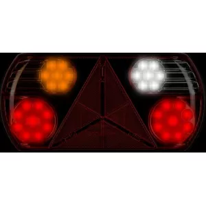 Tail Lamp 32 X LED With Triangle 12 / 24V LH