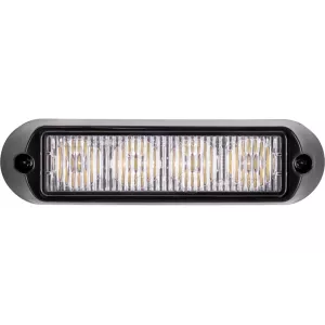 Strobe Lamp 4 X LED 12 / 24V R65 R10 (Amber)