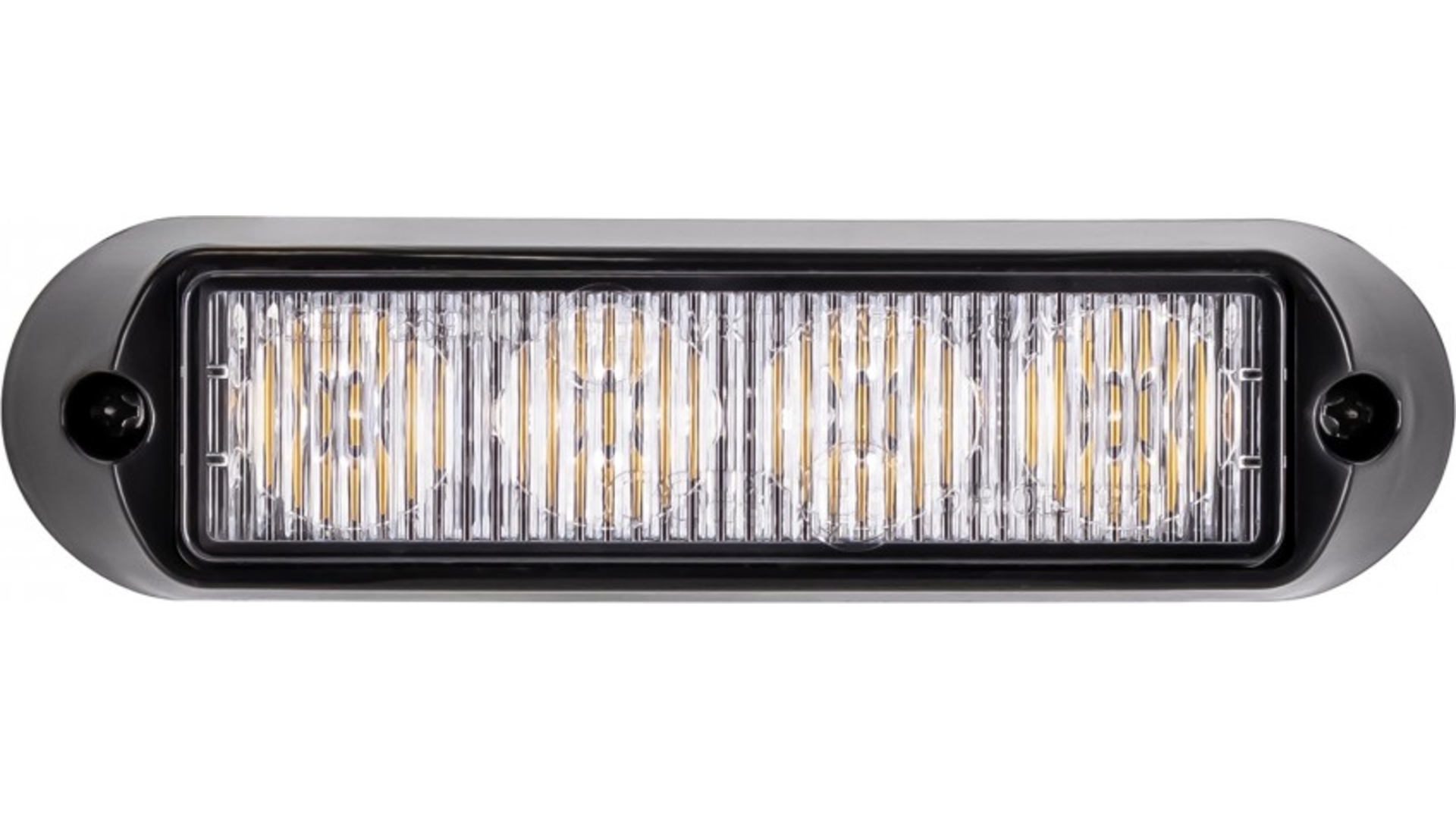 Luz Estroboscópica 4 X LED 12 / 24V R65 R10 (ámbar)