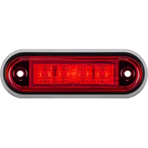 Luz de Gálibo 4 X LED 12 / 24V (Universal, Rojo)