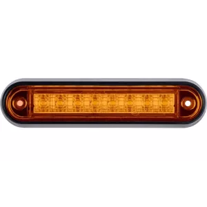 Marker Lamp 8 X LED 12 / 24V (Universal, Yellow)