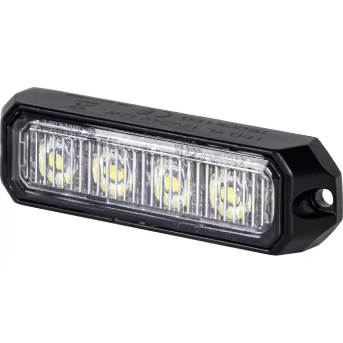 Lampa Stroboskopowa 4 X LED R65 R10 (Mała, Pomarańczowa)