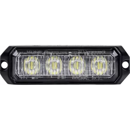 Strobe Lamp 4 X LED R65 R10 (Small, Amber)