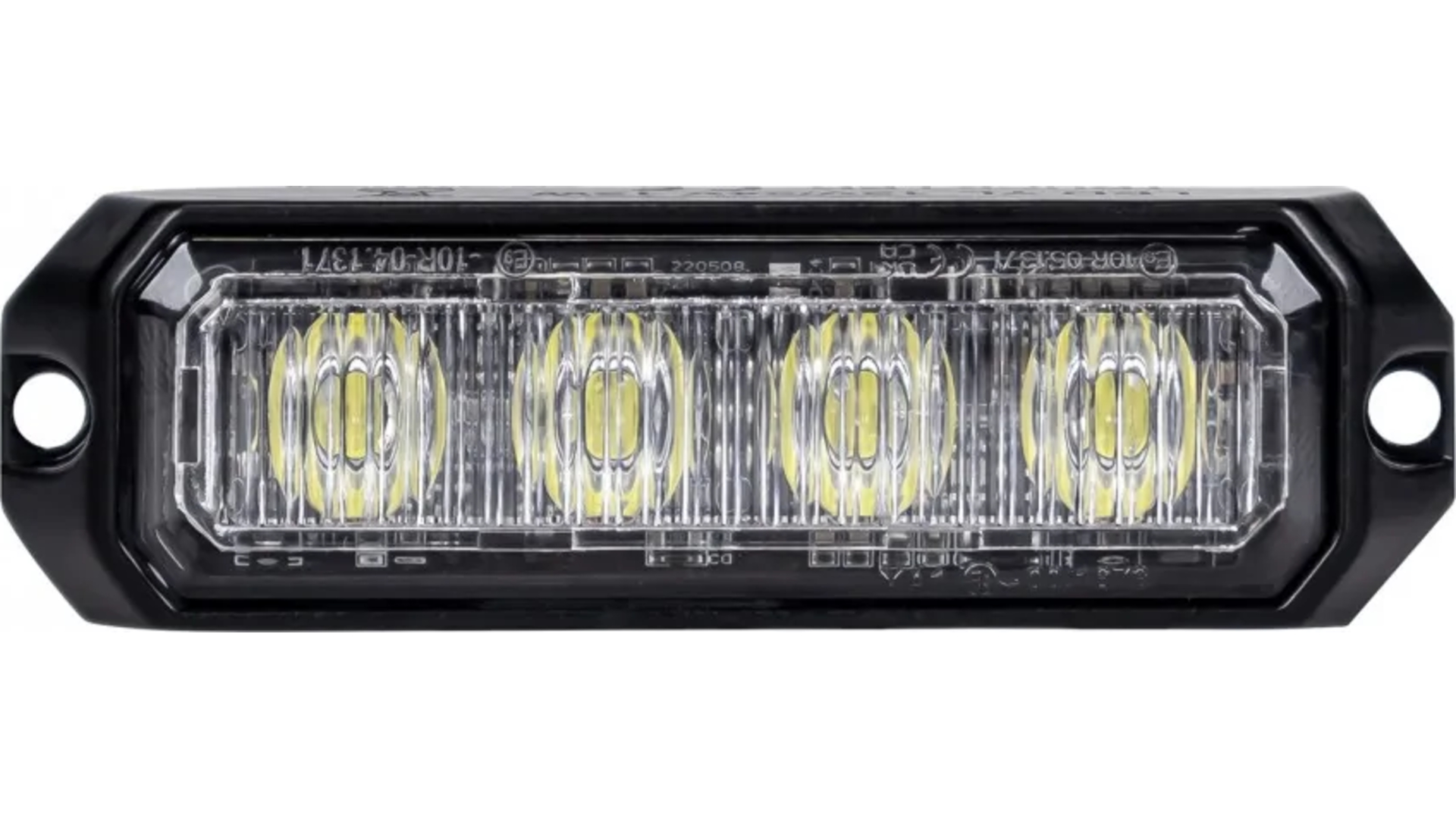 Strobe Lamp 4 X LED R65 R10 (Small, Amber)