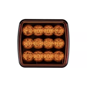 Luz Estroboscópica 12 X LED 12 / 24V Imán