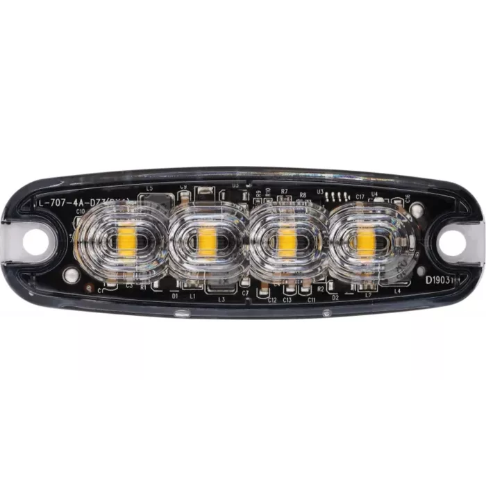 Feu Stroboscopique 4 X LED Slim