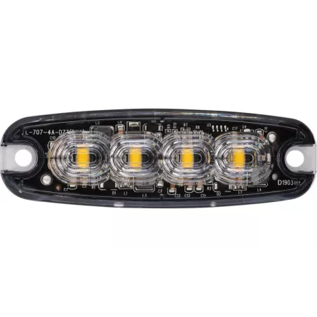 СТРОБОСКОПИЧЕСКИЙ ФОНАРЬ 4 X LED Slim