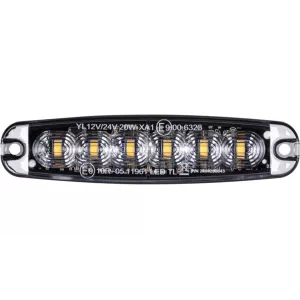 СТРОБОСКОПИЧЕСКИЙ ФОНАРЬ 6 x LED SLIM