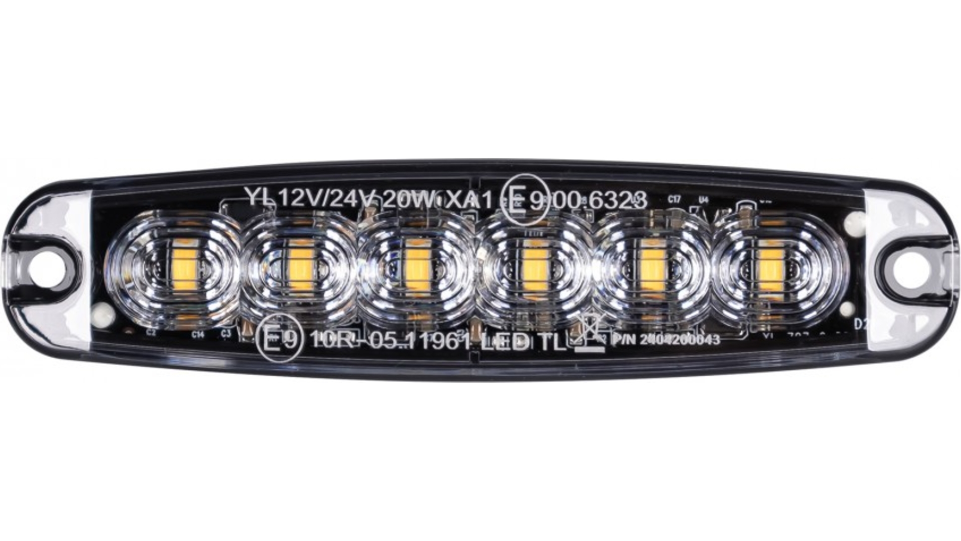 СТРОБОСКОПИЧЕСКИЙ ФОНАРЬ 6 X LED Slim