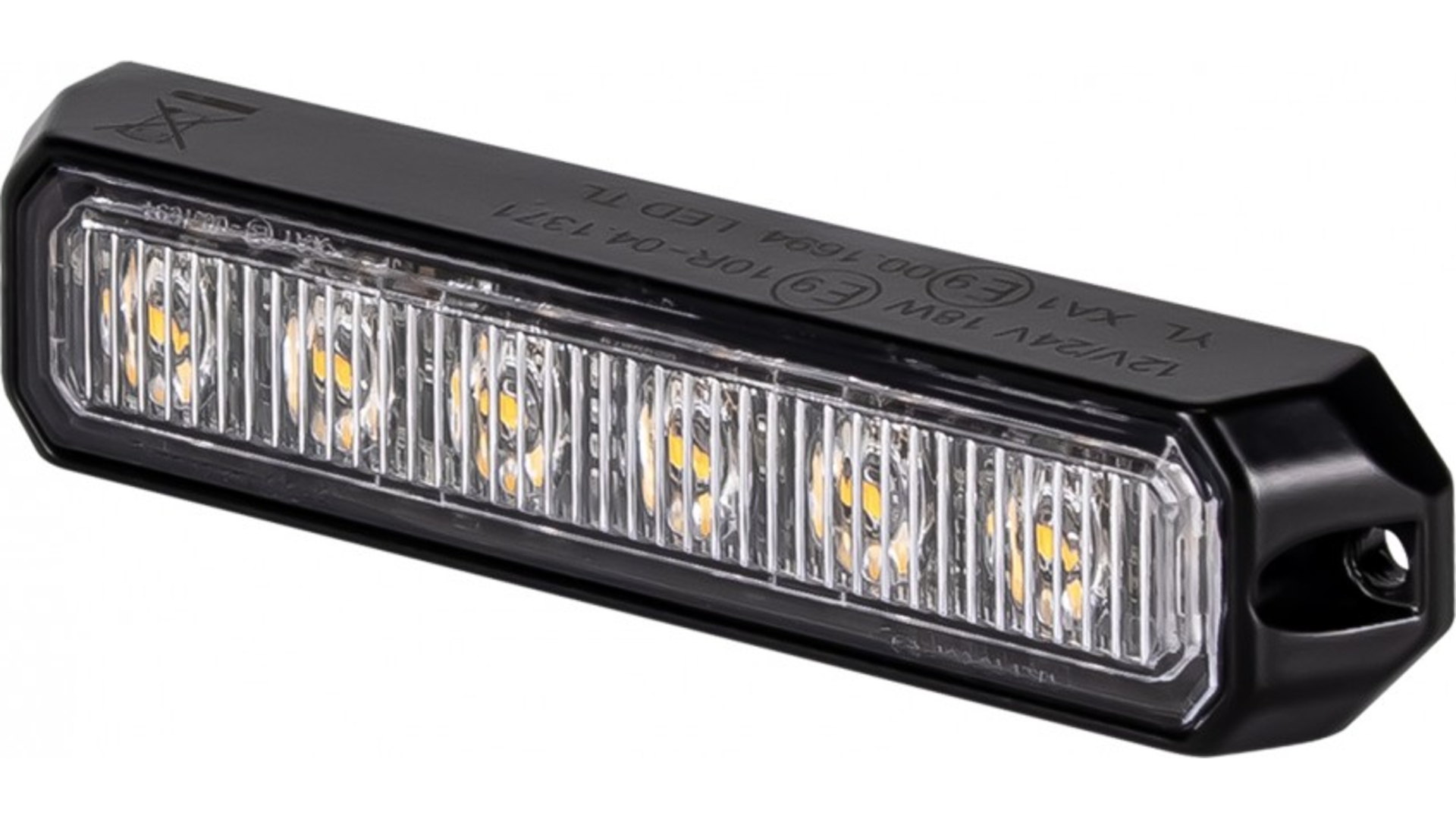 Feu Stroboscopique 6 X LED R10 R65 (Orange)