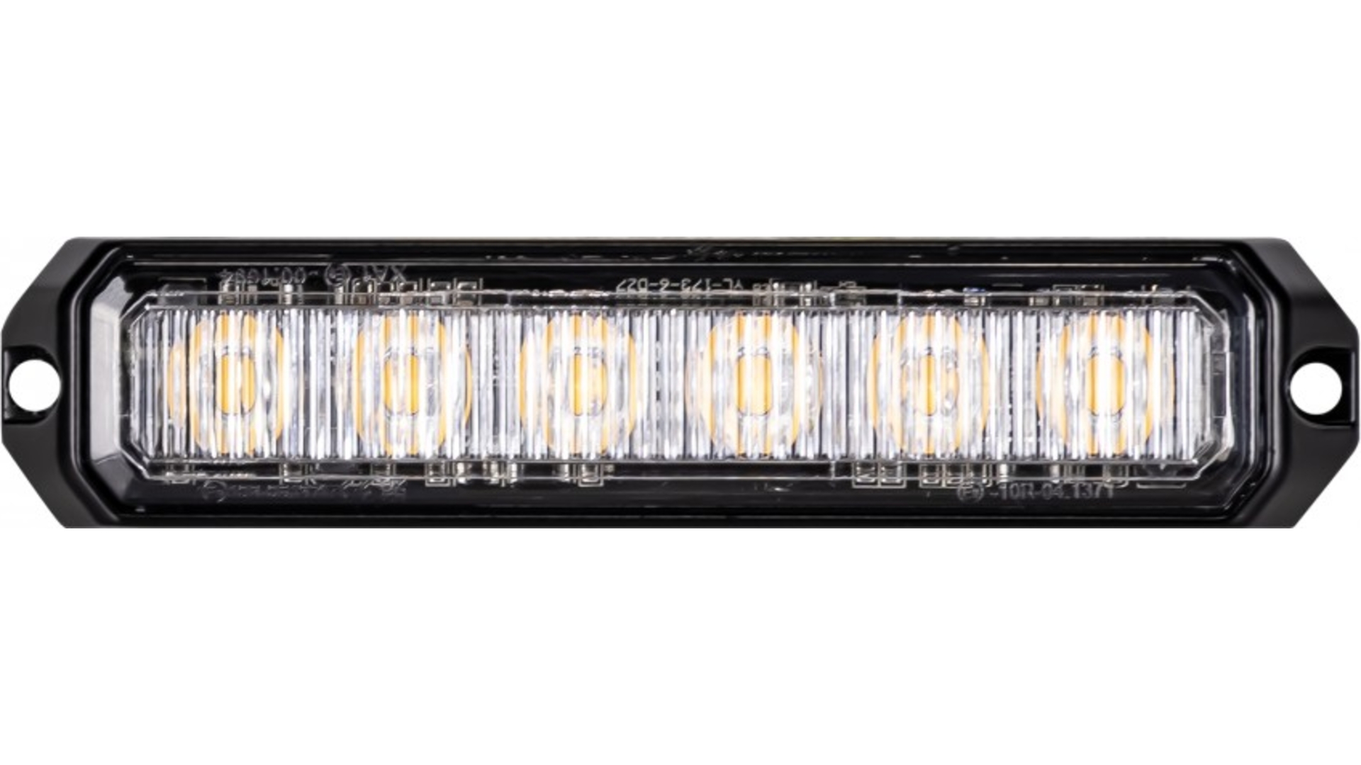 Blitzleuchte 6 X LED R10 R65 (Orange)