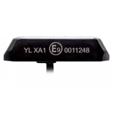 Lampa Stroboskopowa 3 X LED R10 R65 z Kablem 5m (Mała, Pomarańczowa)