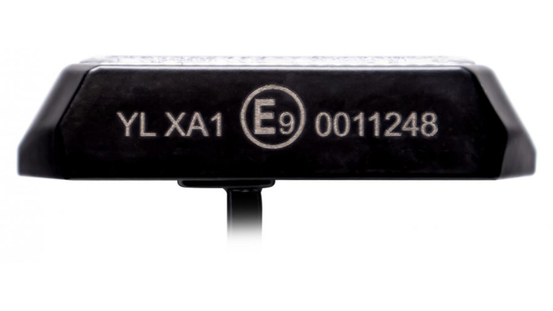 Luz Estroboscópica 3 X LED R10 R65 con Cable de 5m (Pequeño, ámbar)