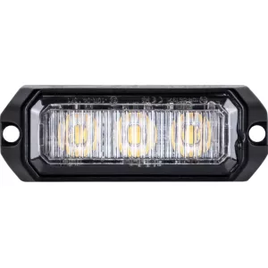 СТРОБОСКОПИЧЕСКИЙ ФОНАРЬ 3 X LED R10 R65 (МАЛЫЙ, ОРАНЖЕВЫЙ)