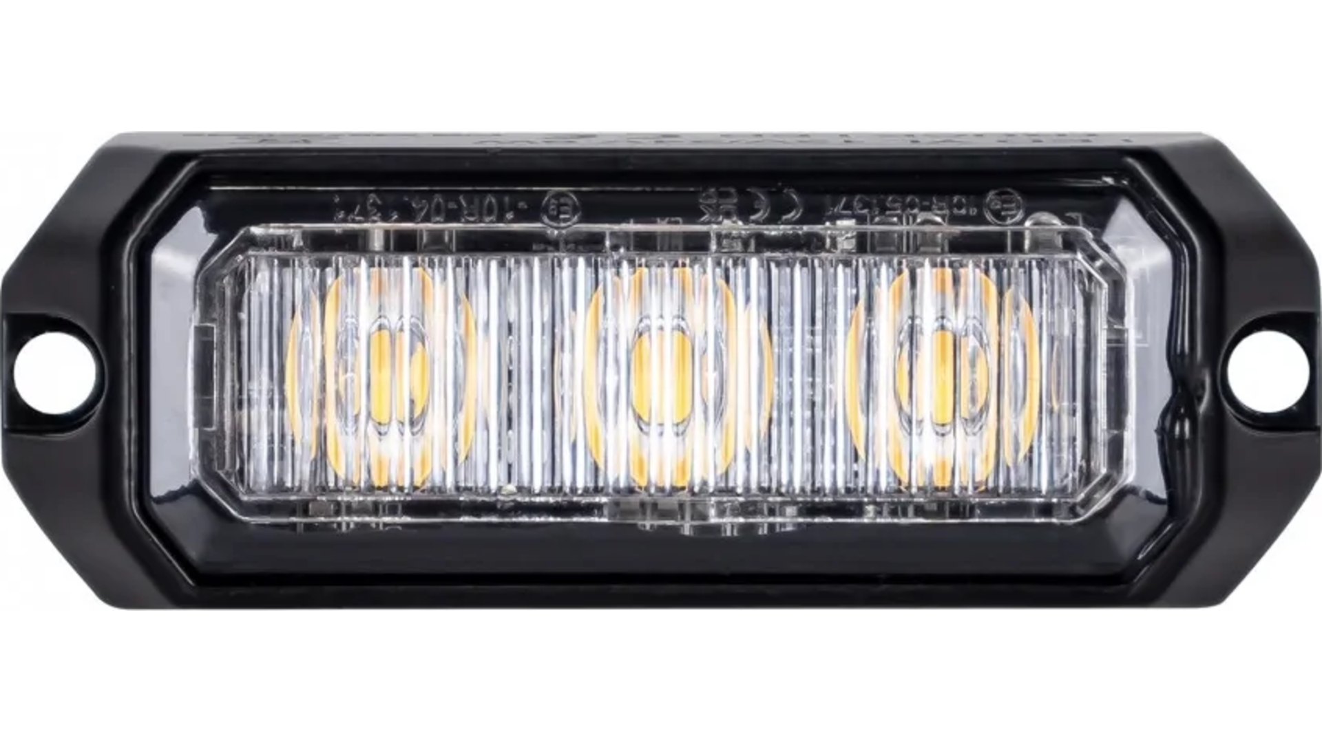 СТРОБОСКОПИЧЕСКИЙ ФОНАРЬ 3 X LED R10 R65 (МАЛЫЙ, ОРАНЖЕВЫЙ)
