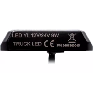 Blitzleuchte 3 X LED R10 R65 (Klein, Orange)
