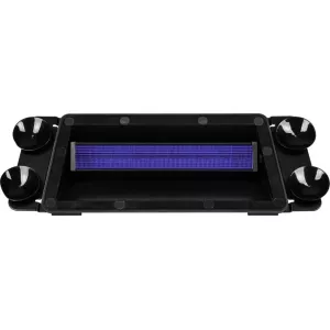 BLITZLEUCHTE MIT SAUGNÄPFEN 332x116x76 (LED, BLAU)