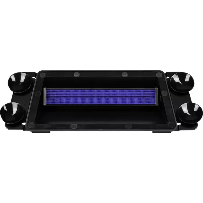 СТРОБОСКОПИЧЕСКИЙ ФОНАРЬ С ПРИСОСКАМИ 332x116x76 (LED, СИНИЙ)