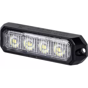 Strobe Lamp 4 X LED R10 (Small, White)