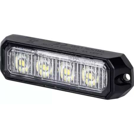 Blitzleuchte 4 X LED R10 (Klein, Weiss)