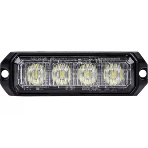 Feu Stroboscopique 4 X LED R10 (Petit, Blanc)