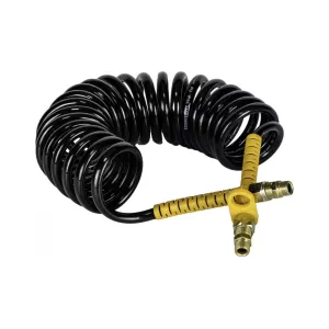 PUR-SPIRALE M22 5,5M (SCHWARZ-GELB)