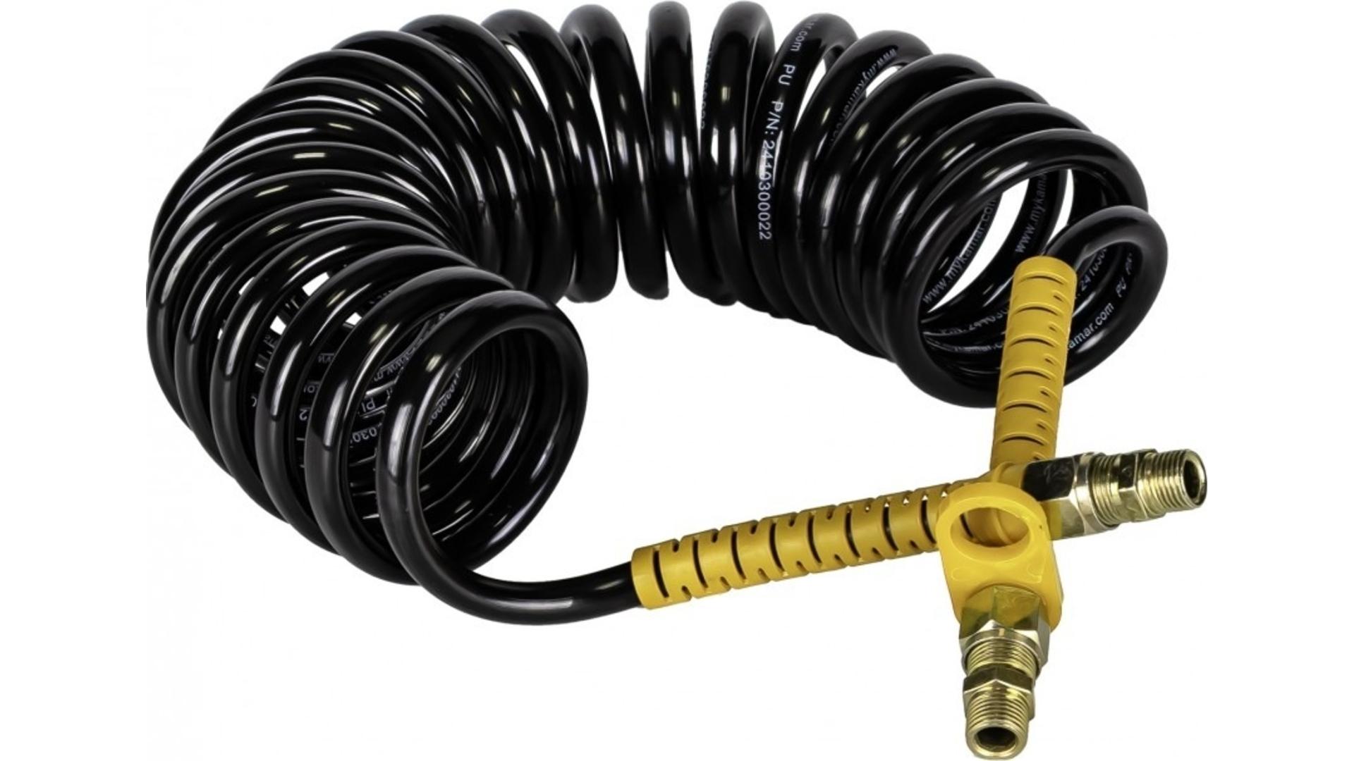 Espiral Pur M22 5,5m (Negro-amarillo)