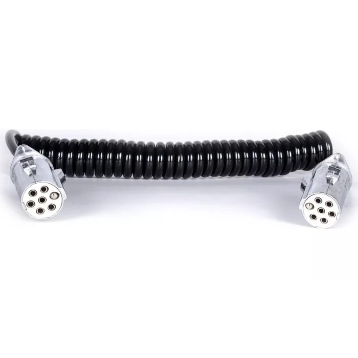 Câble Électrique Spiralé Avec Fiches S 3,8m
