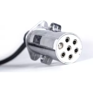Spiral Electrical Cable With S Plugs 3.8m