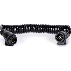 Spiral Cable With Plugs 13 Pin 12V 3m