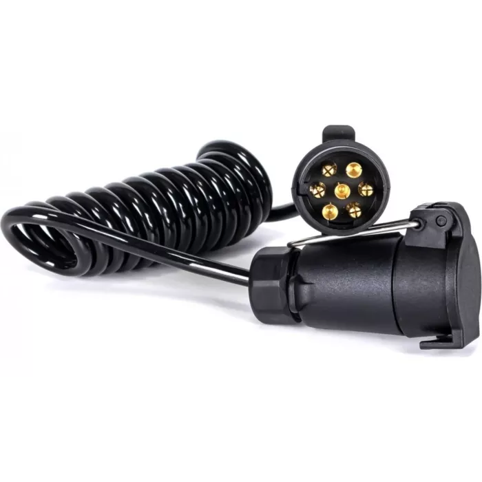 Spiral Cable Plug / Socket 7 Pin 1.5m