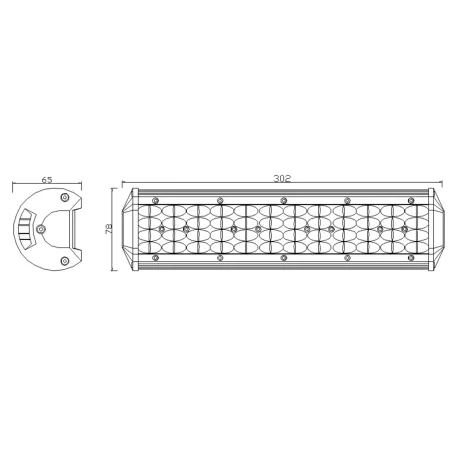 LED Panel 48 X LED Kmr16