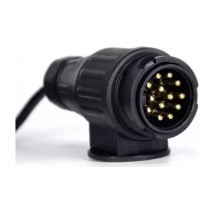 Spiral Cable With Plugs 13 / 7 Pin 12V 3m