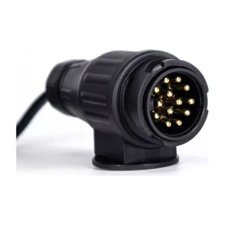 Cable Espiral con Clavijas 13 / 7 Pines 12V 3m