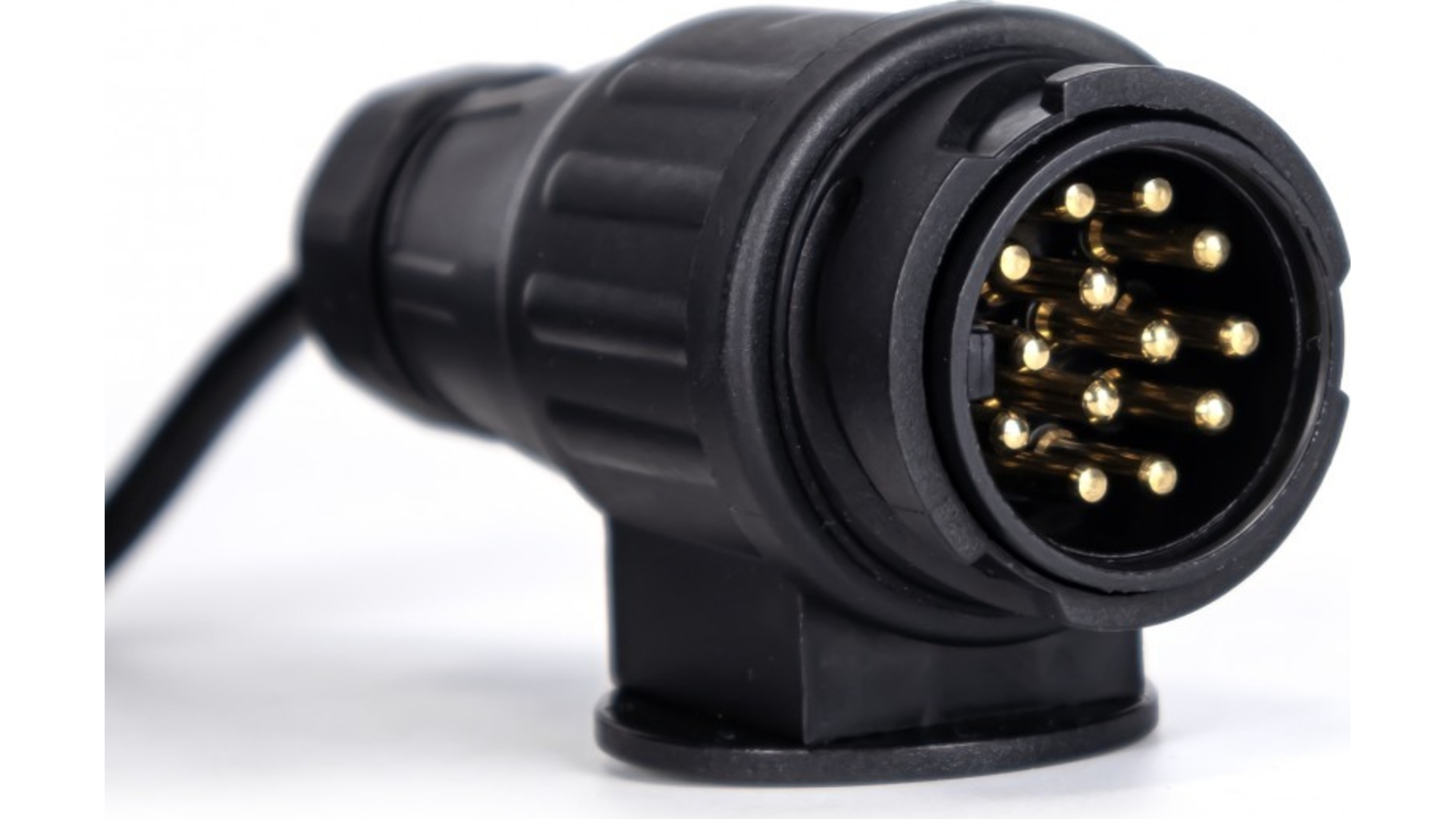 Spiral Cable With Plugs 13 / 7 Pin 12V 3m