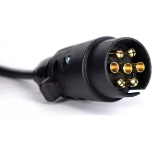Spiral Cable With Plugs 13 / 7 Pin 12V 3m