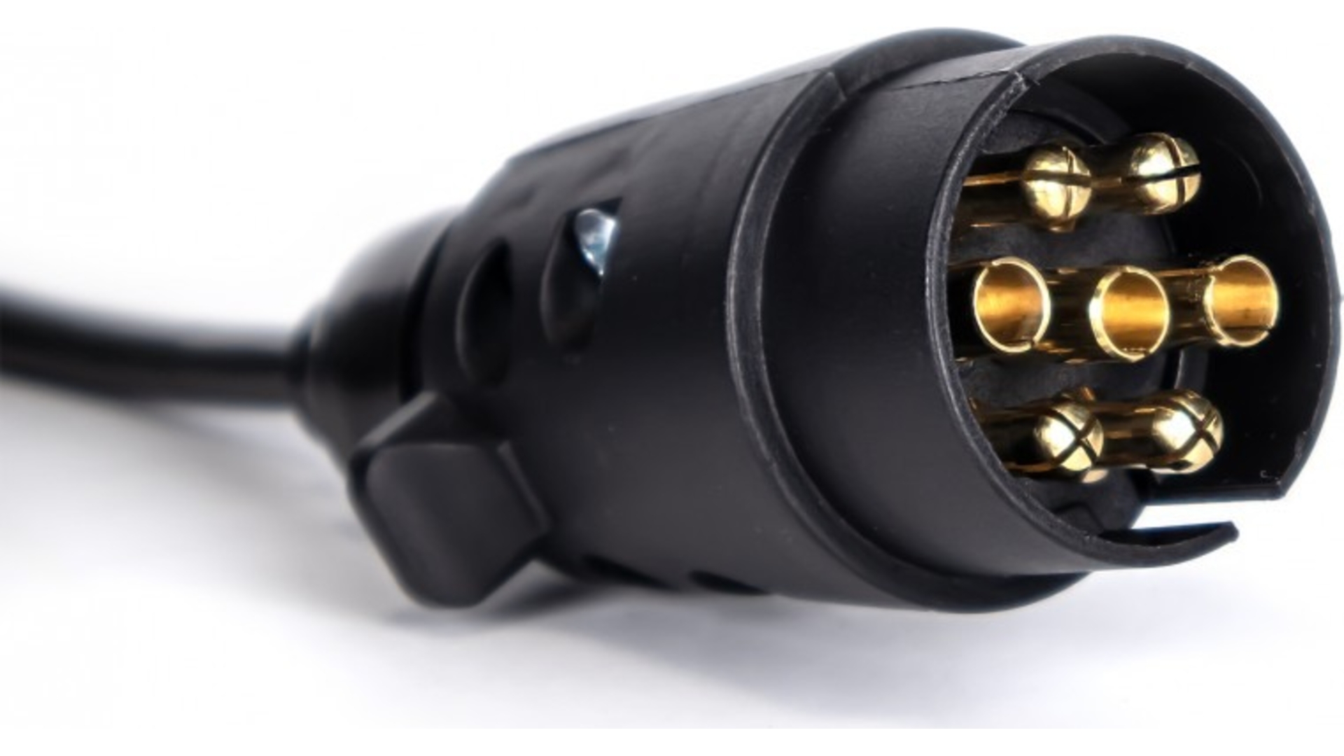 Spiral Cable With Plugs 13 / 7 Pin 12V 3m