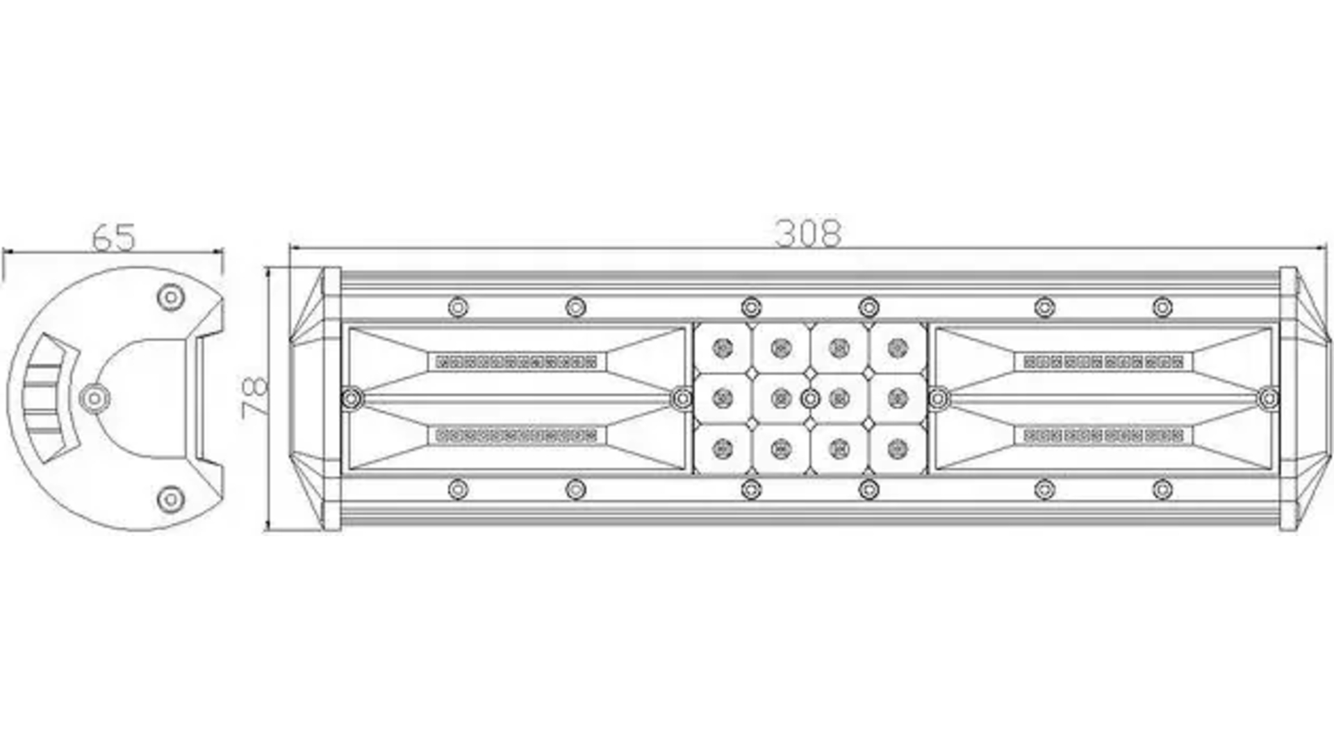 Panel LED 60 X LED Kmr10
