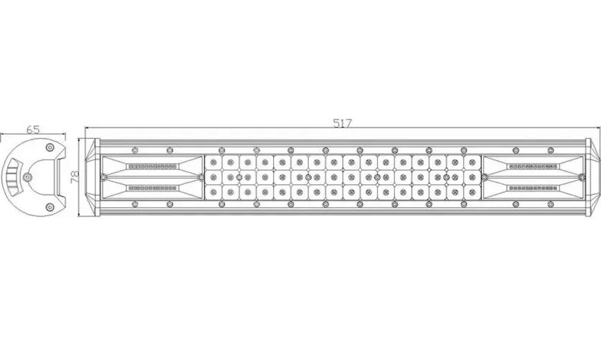 LED Panel 96 X LED Kmr10