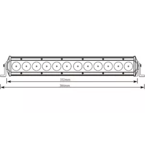 Panel LED 12 X LED Combo Kmr6