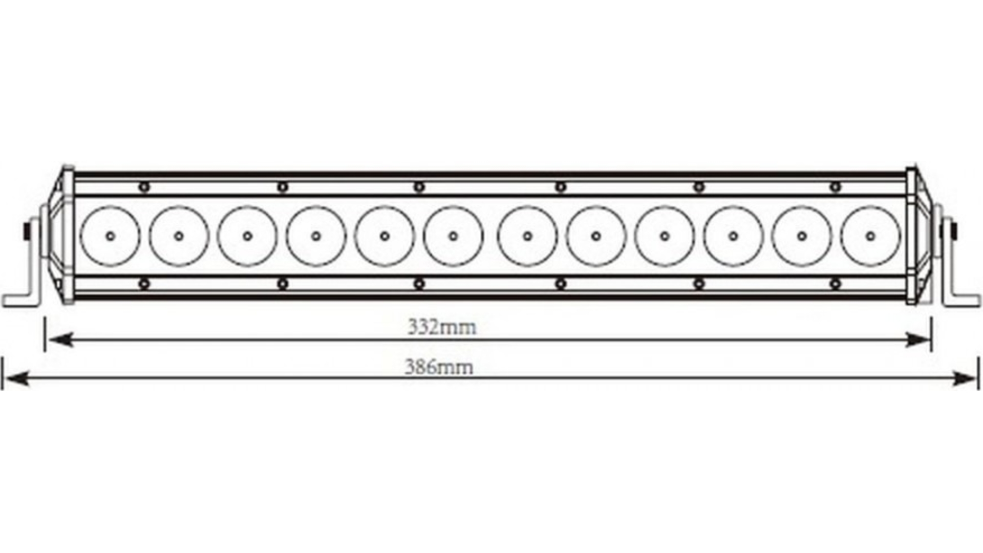 Panel LED 12 X LED Combo Kmr6