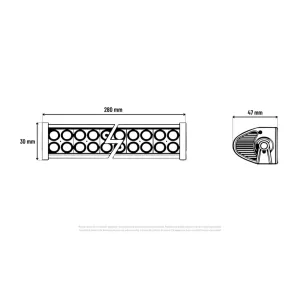 LED Panel 24 X LED Spot Kmr9